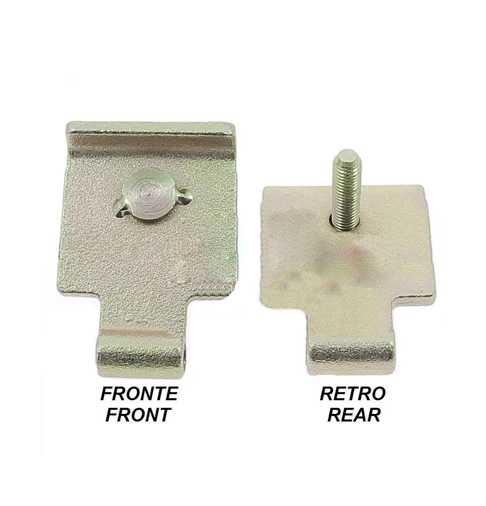 Front Hood Hinge Attached to the Crossbeam for Renault 4 (1pz)