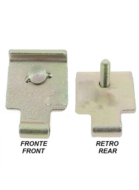 Front Hood Hinge Attached to the Crossbeam for Renault 4 (1pz)