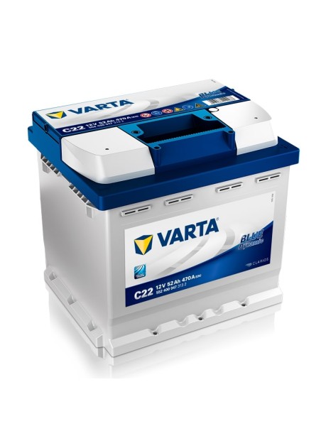 Battery 12 volt 52AH Varta Blue Dynamic