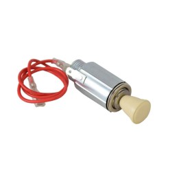 Encendedor con pomo de marfil para coches antiguos.