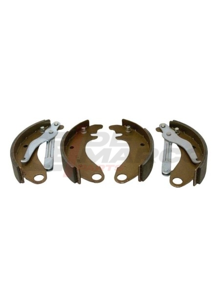 Set Ganasce Freni Anteriori 220x46mm Per Citroen 2CV, Dyane e Mehari