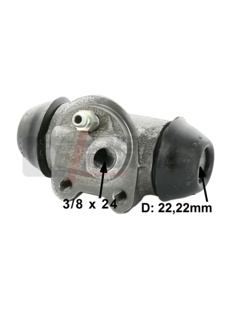 Cilindro de freno delantero izquierdo Dauphine, 4CV, R8, Floride