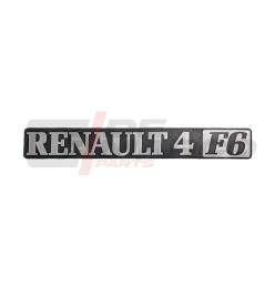 Scritta RENAULT 4 F6 2 Serie