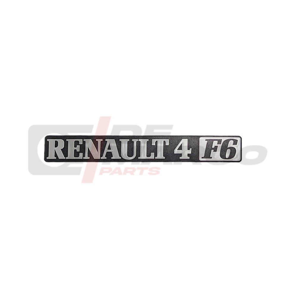 RENAULT 4 F6 Emblem