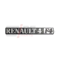 Rotulación del RENAULT 4 F4 2ª serie