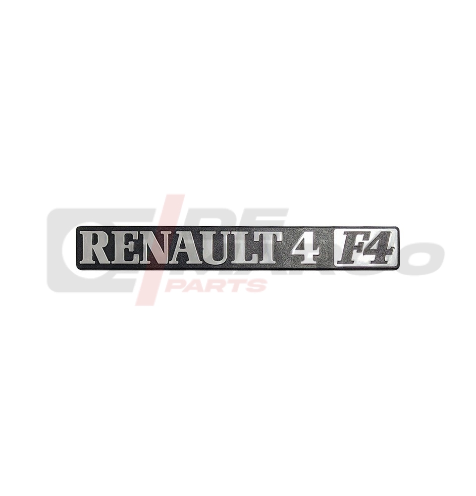 Rotulación del RENAULT 4 F4 2ª serie