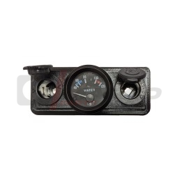 Water temperature pressure gauge kit for classic Renault cars