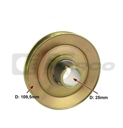 Engine Pulley for Renault 4 1st Series, 4CV, Dauphine and Floride