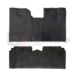 Juego de alfombrillas de goma negras para R4