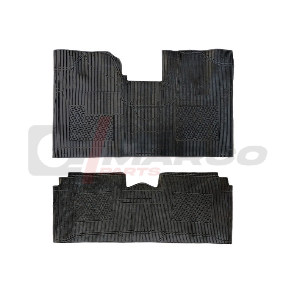 Juego de alfombrillas de goma negras para R4