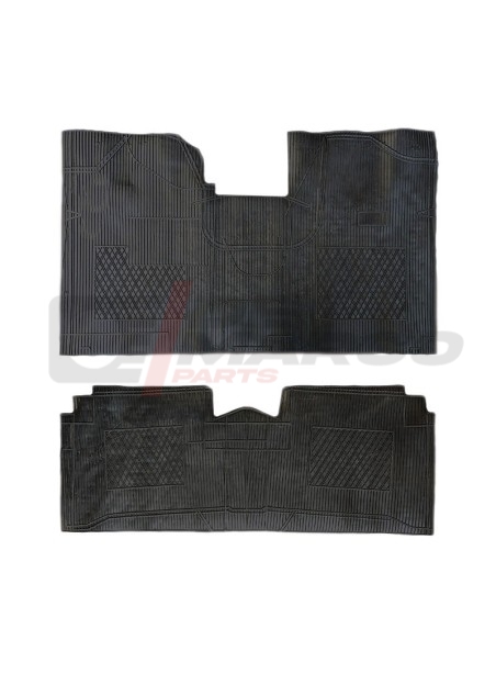Juego de alfombrillas de goma negras para R4
