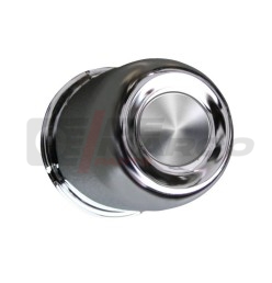 Coprimozzi Asse Cromati Per Harley Davidson - Proteggiassale In Alluminio Billet, Adatti A Touring, Dyna, Sportster, Softail, VRSC, Kit Da 2 Pezzi