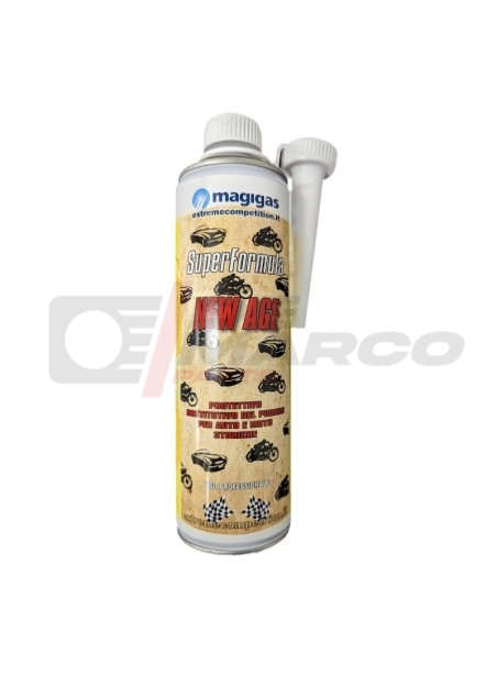 Superformula Aditivo Magigas New Age para coches y motos históricos 500ml