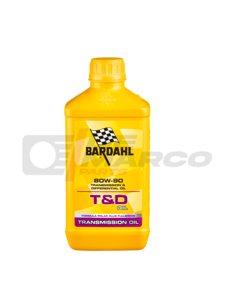 Bardahl T&D 80W90 Lubricante para Transmisión y Diferencial (1L)