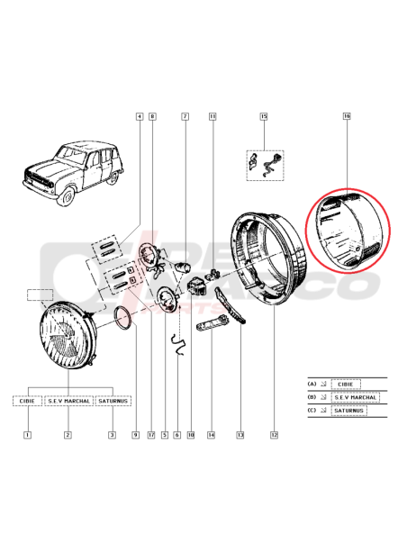 Copertura Antipolvere Per Tappo Faro Auto 1305219122 , 1 305 219 122 Per Mercedes-Benz W204 W171 W212 W222 Copertura Del Faro Copertura Antipolvere - Foto 4