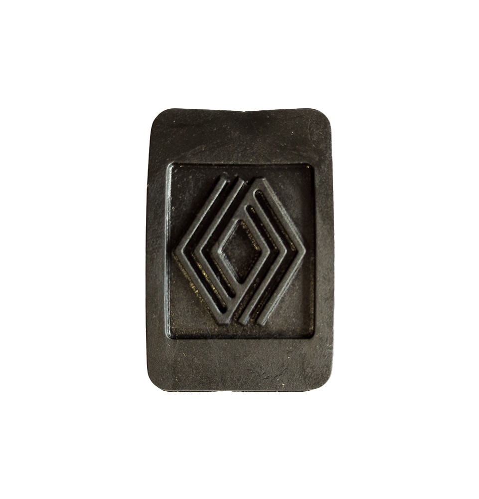 Pedal rubber with Renault logo for brake and clutch