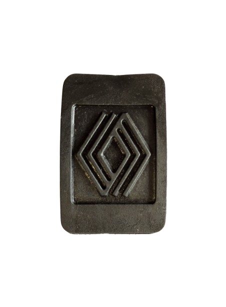 Cubierta de pedal de goma en forma de diamante para pedales de freno y embrague de coches clásicos Renault