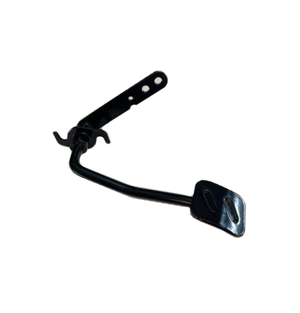 Pedale Acceleratore Lokar XBFG-6012 - XL Nero Con Inserti In Gomma, Alluminio Billetto