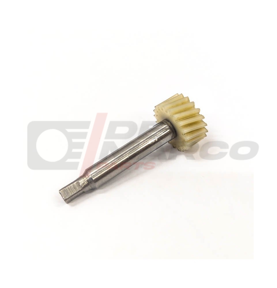 Pignon de compteur kilométrique 19 dents, Renault 4, R5 TS, 7700568413 Pignon de compteur kilométrique 19 dents, Renault 4, R5 TS, 7700568413
