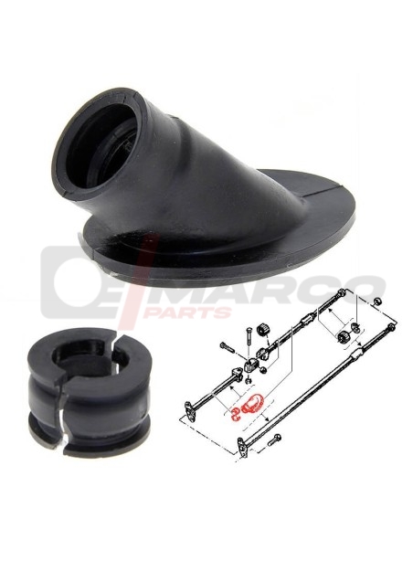 Steering column cap with the plastic bush for classic Renault 4 cars