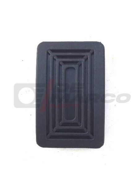 rubber pedal cover for vintage renault brake and clutch