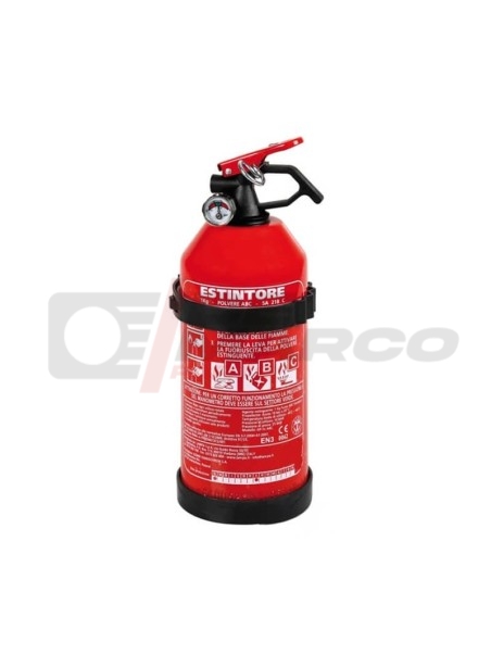 Extintor de incendios para habitáculo pequeño (1 kg)