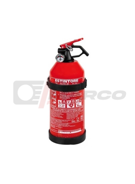 Compact cabin fire extinguisher (1kg)