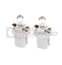 Par de bombillas LED blancas de 12 V para salpicadero de Renault 4 y Renault 5