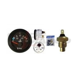 Kit de indicador de temperatura del agua 40-120 °C para coches clásicos