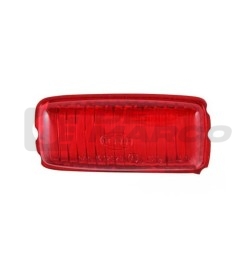 Cristal de luz antiniebla trasera Hella para luz trasera cromada