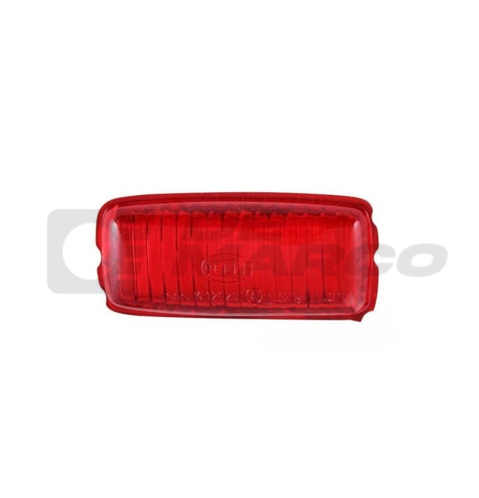 Cristal de luz antiniebla trasera Hella para luz trasera cromada