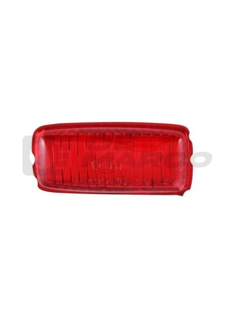 Fog rear light lens Hella for chrome lights