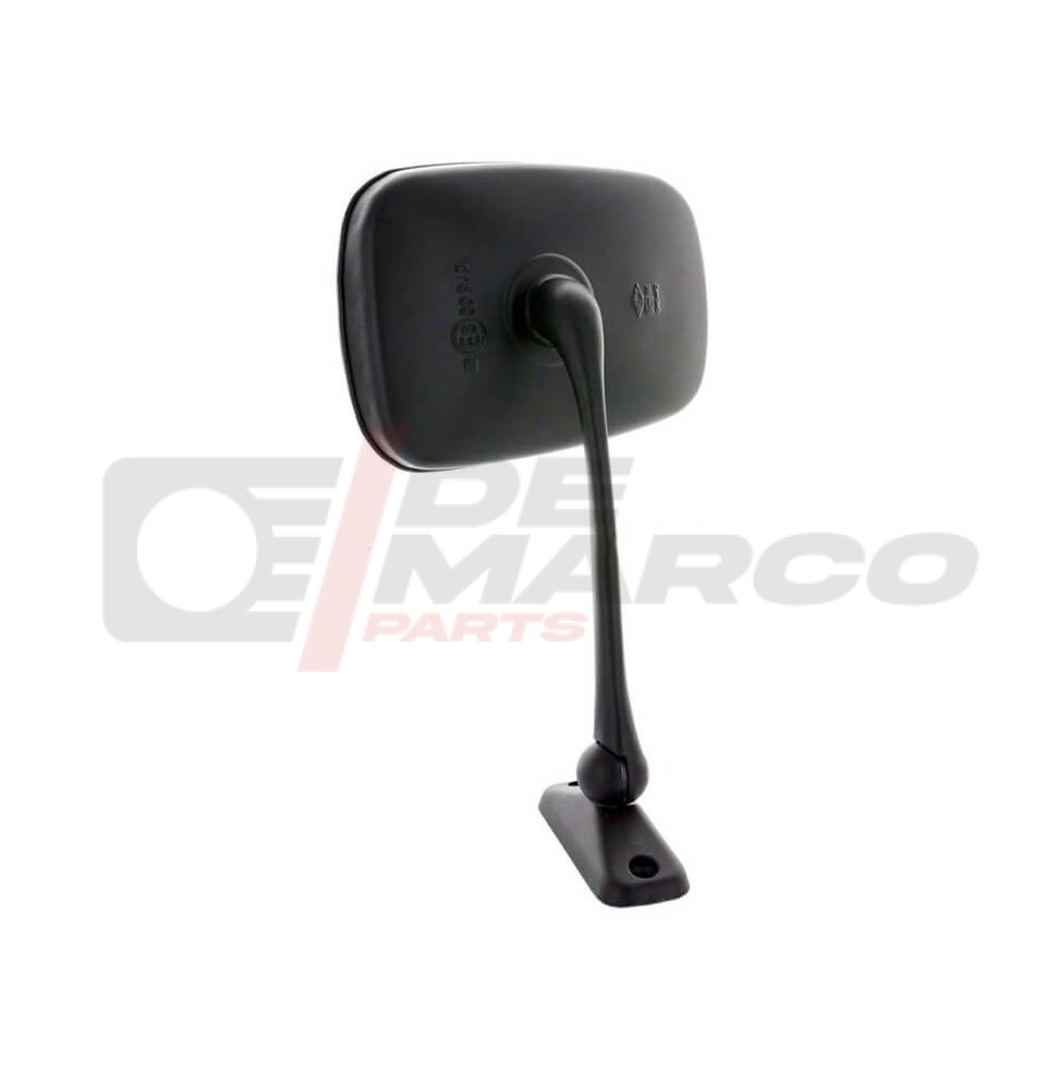 Metal exterior rearview mirror for R4 F4, R4 F6 vans