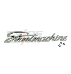 Letras "Streetmachine" en metal cromado