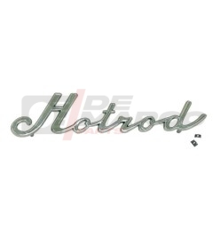 Letras cromadas de metal Hotrod