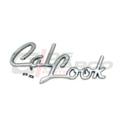 Letras cromadas de metal Cal Look