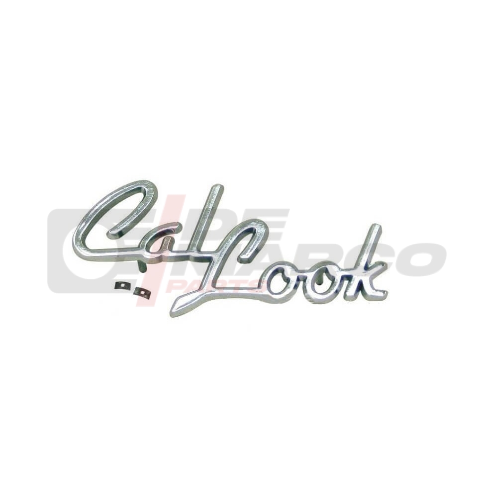 Letras cromadas de metal Cal Look