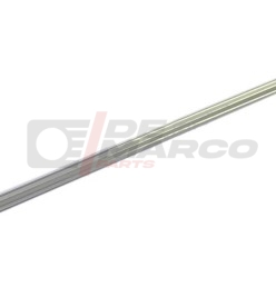 Trim strip stainless steel polished, rear door Renault 4, fits left or right (1pc)