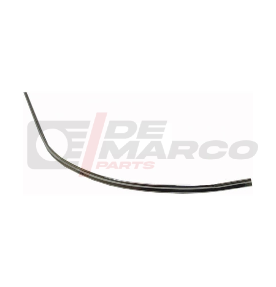 Perfil de acero inoxidable para guardabarros traseros Renault 4 (1 ud.)