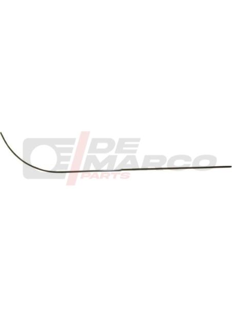 Moldura de acero inoxidable para guardabarros delanteros de Renault 4 (1 pieza)