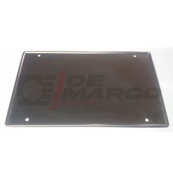 Portamatrículas trasero de acero inoxidable hasta 1994