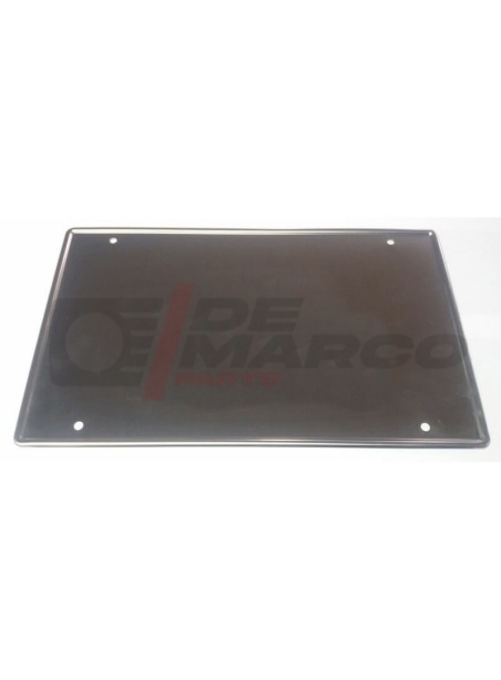 Portamatrículas trasero de acero inoxidable hasta 1994