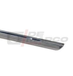 Moldura de umbral de puerta derecha de acero inoxidable para Renault 4 (1 pieza)