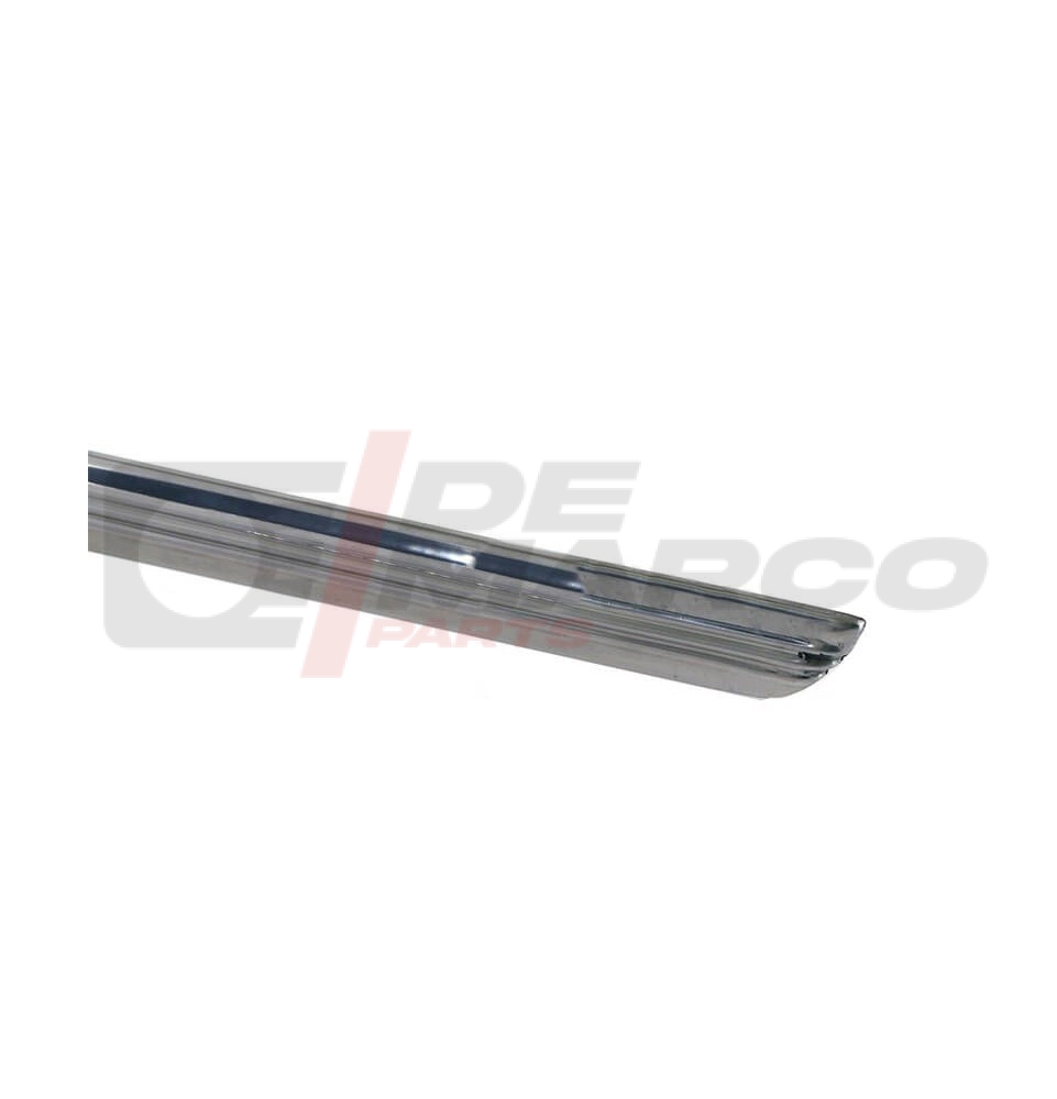 Moldura de umbral de puerta derecha de acero inoxidable para Renault 4 (1 pieza)