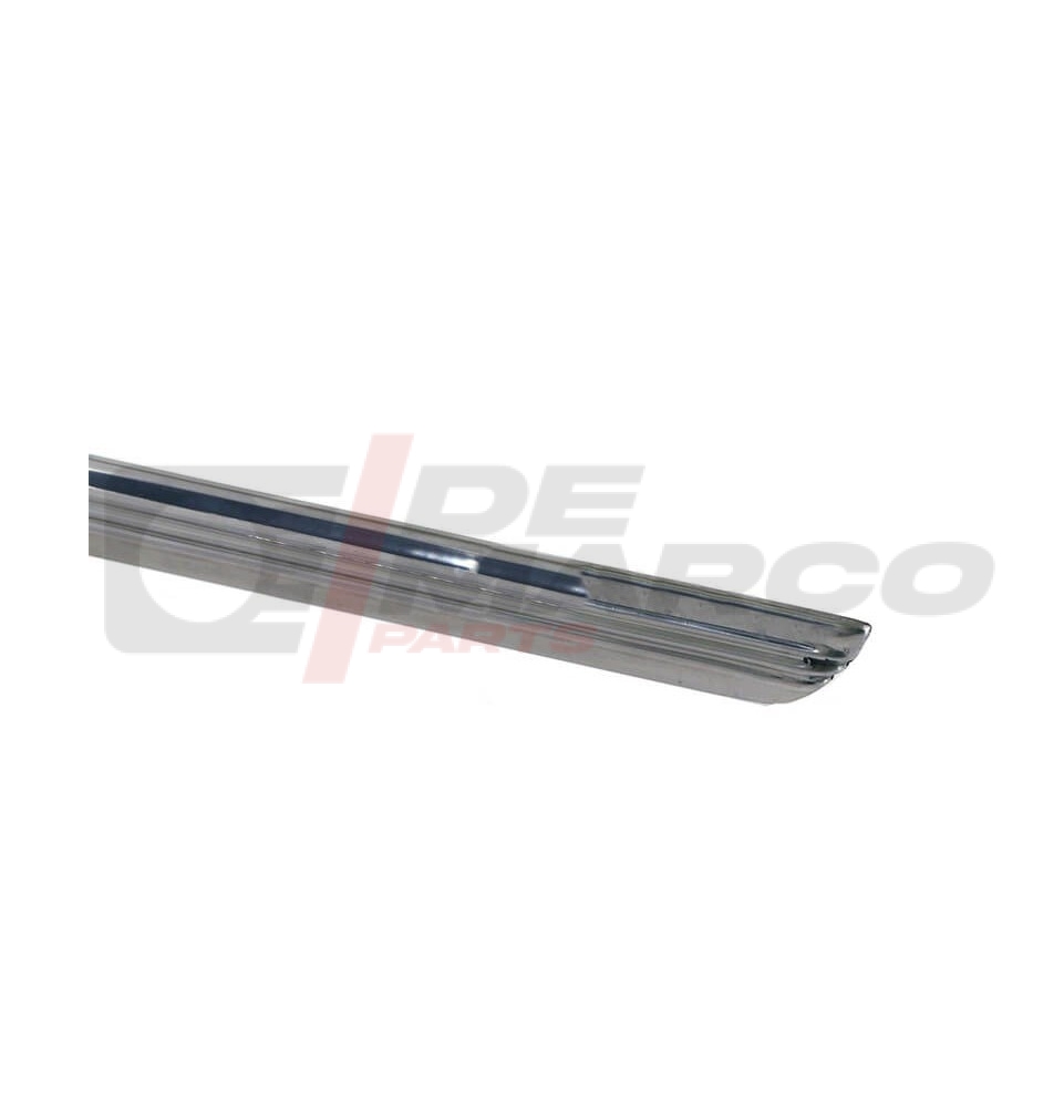 Right stainless steel door sill trim for Renault 4 (1 piece)