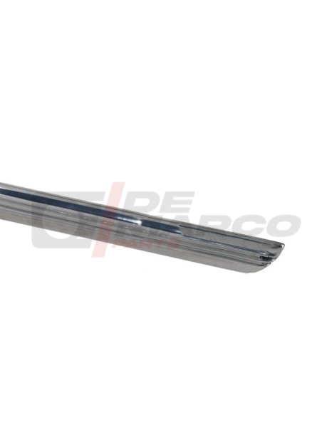 Moldura de umbral de puerta derecha de acero inoxidable para Renault 4 (1 pieza)
