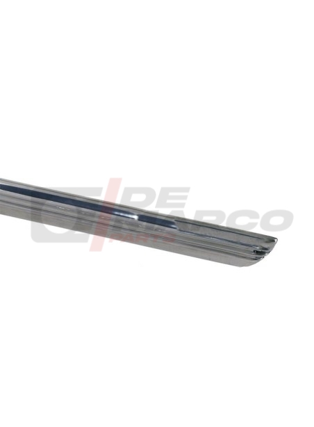 Right stainless steel door sill trim for Renault 4 (1 piece)