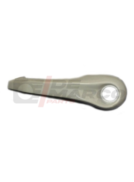 Gray exterior door handle for left front or rear door Renault 4, R4 F4, R4 F6 (1 piece)