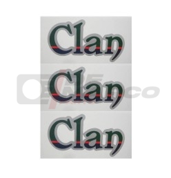 Renault 4 CLAN 3-sticker kit