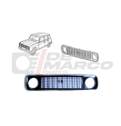 Black plastic grille for Renault 4